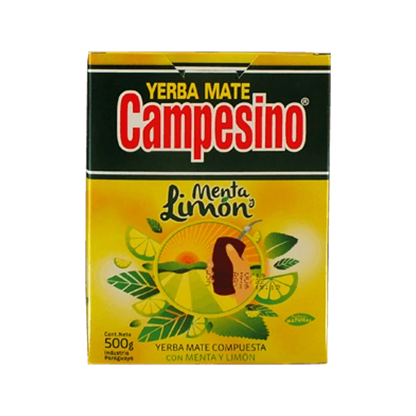 Yerba Mate Campesino Menta Limón- 500 gr